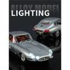 1/24 Jaguar E-Type Dekorative Ornamente Diecast Legierungsmodellauto Ideale Computer-Schreibtisch-Ornamente & Auto-Mittelkonsolen-Ornamente