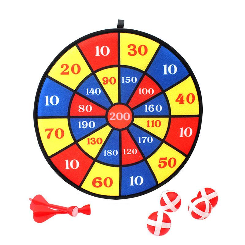 1 Set Kumaş Dart Tahtası Oyun Spor Atış Hedefi 2 Yapışkan Top ile Parti Toplantısı Eğlence Oyunları Festival Güvenli Hediyeler TMZ