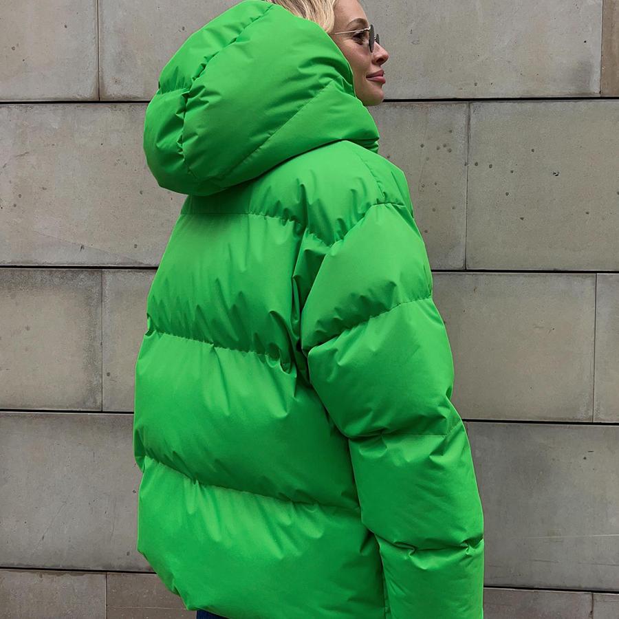 GMXIA Cotton Jacket Autumn and Winter Cotton Jacket Women Loose Cotton Jacket Loose Jacket Tops