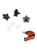 Secure & Reliable Helmet Screw Set Multifunctional Helmet Fasteners Universal Helmet Screw Set Motorbike Spare Part