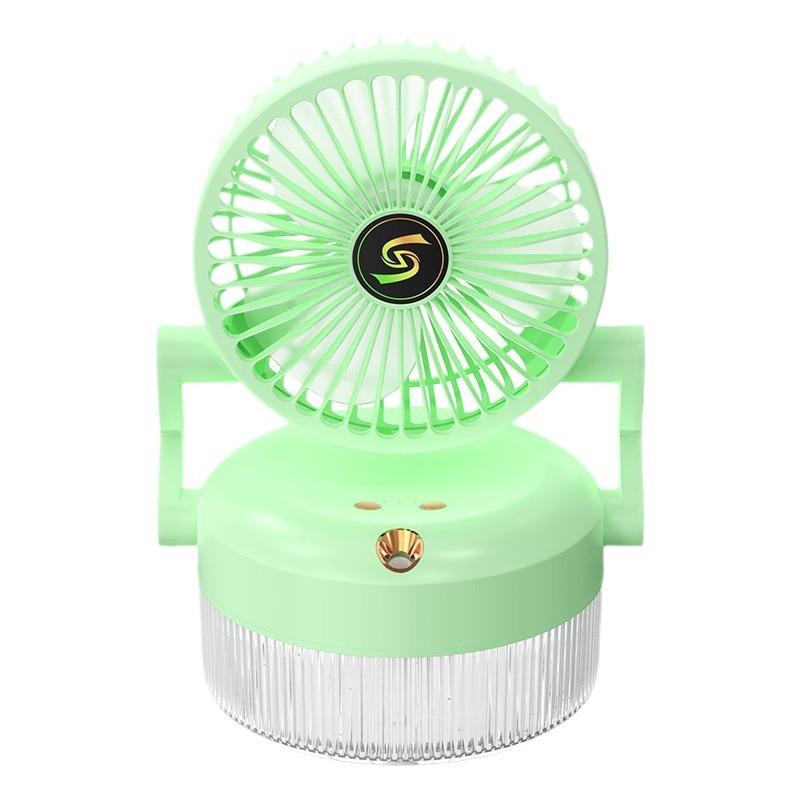 Household Refrigeration Desktop Air Cooler Charging USB Office Water Cooling Gas Humidification Spray Fan