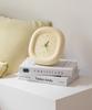 Lyubeullyusyab Creamy Butter Silent Desk Clock