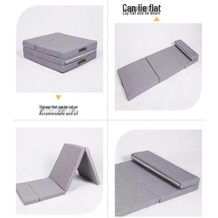 Single Folding Car Pad Mattress - Office Nap & Tatami Floor Sponge Bed