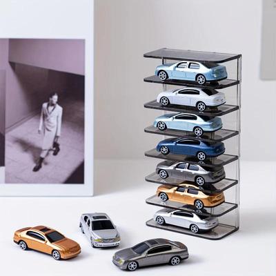 Acrylic Toy Car Display Case Toy Car Display Show Box Diecast Case Wall Mounted Car Toy Shelf for Storage Mini Cars Model Race