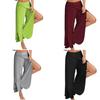 Women's Summer Casual Wide Leg Pants In Premium Quality Solid Color Design