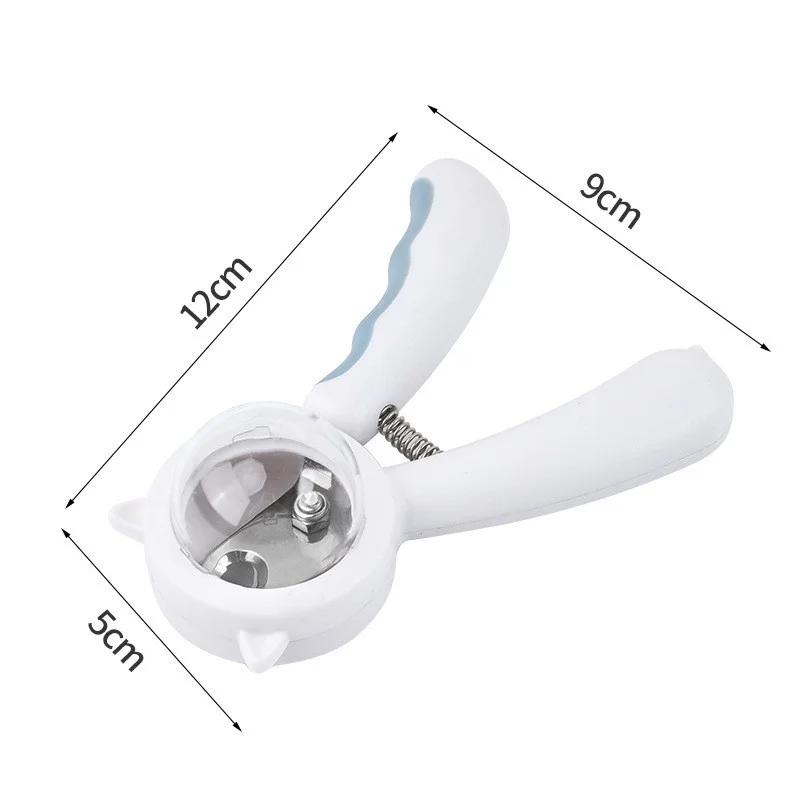 Pet Grooming Products Supplies Cat Dog Nail Clippers Puppy Kitten Toe Claw Trimmer Nail Scissors Anti nail splashing