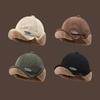 Corduroy Earflap Military Hat 1P Winter Golden Earflap Hat