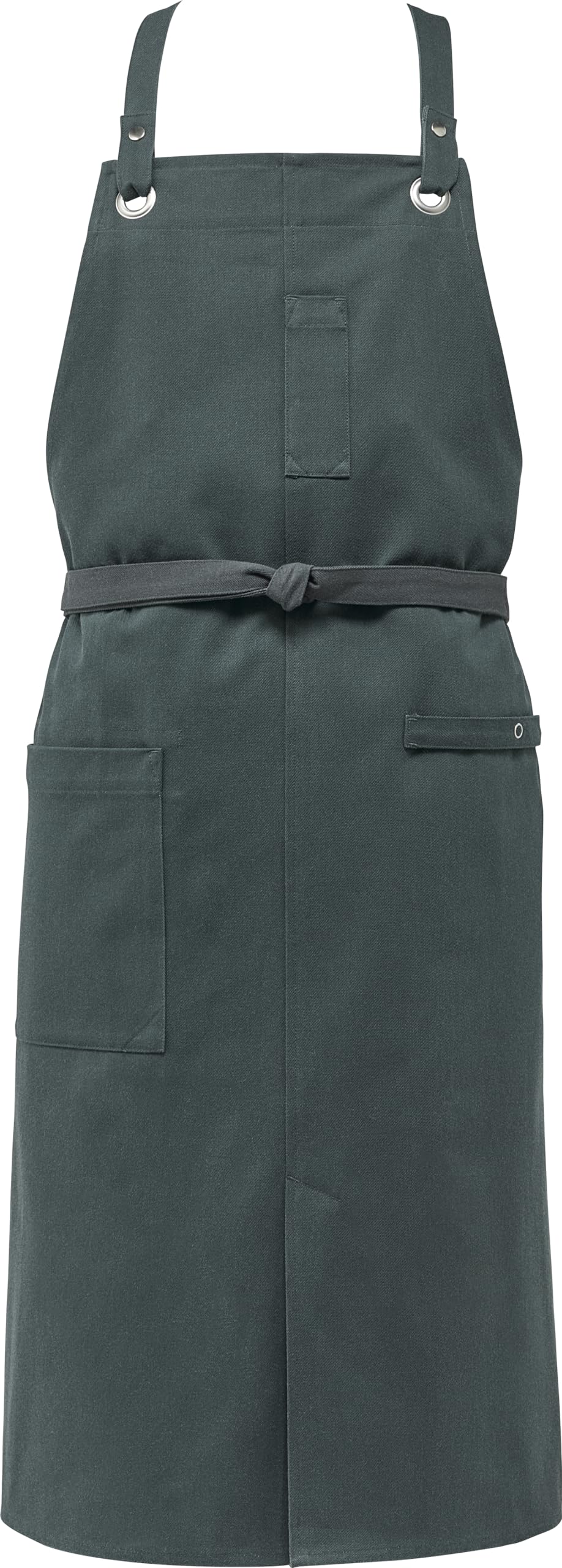 

Кафе Винтажный Хлопковый Фартук с Нагрудником T8806 Серый Свободный Размер [Albe] Ресторан, Отель, 100% [Карман для ручки/Правый карман/Держатель для полотенца/Центральный разрез] C-9