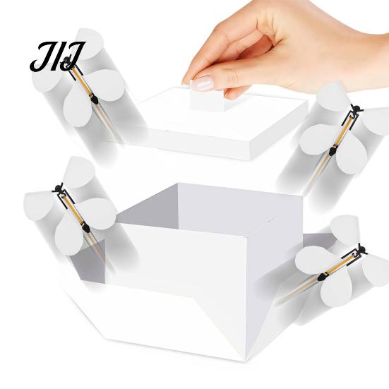 Easy Assembly Gift Box Butterfly Explosion Box, DIY Surprise Exploding Present Holder with 4 Memory Making for Anniversary Flying Butterflies
