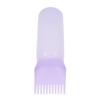 Flacone Applicatore Pettine Radici Semi Trasparente per Olio Applicatore per Tinta Capelli 160ml per Casa Salone