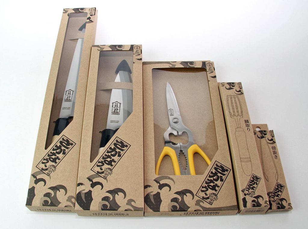 Seki Corporation Kitchen Scissors Sakana-kun SKC-6001