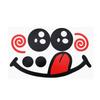 5/10pcs Balloon Wave Ball Cartoon Shape Sticker Handmade Creative DIY Decoration Super Cute Animal Eye Expression Self Adhesive