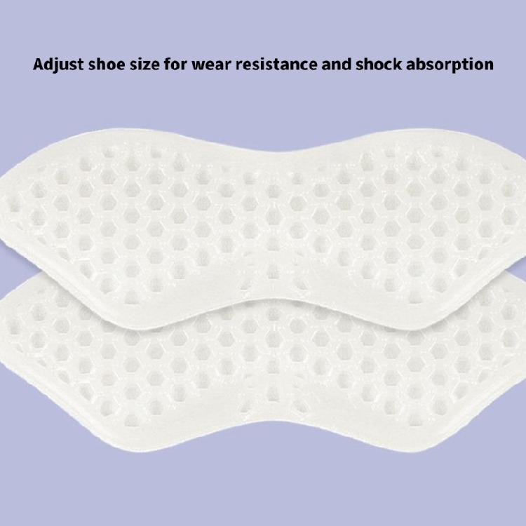 5Pairs Honeycomb Pattern Heel Cushions Friction and Blister Prevention Shoe Heel Inserts Pad For Dress Shoe Sneakers