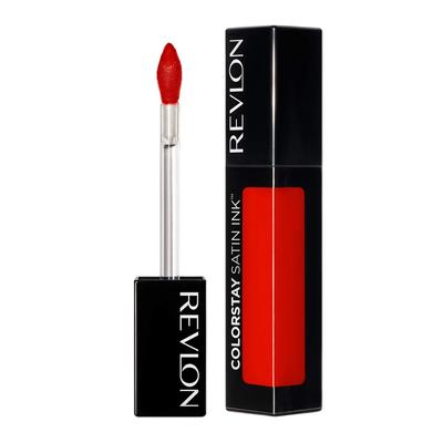 Revlon Color Stay Satin Ink 018 Fired Terracotta In the Middle of the Trend Hard To Hard To Light Gloss Satin Matte 5mL Lip Color Lipstick Up (Yebe
