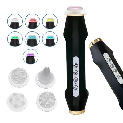 Penna Portatile Bolle di CO2 Ossigeno Esfoliare Bilanciare Siero Massaggiatore Facciale Vibrazione ad Alta Frequenza Macchina di Bellezza per la Cura della Pelle