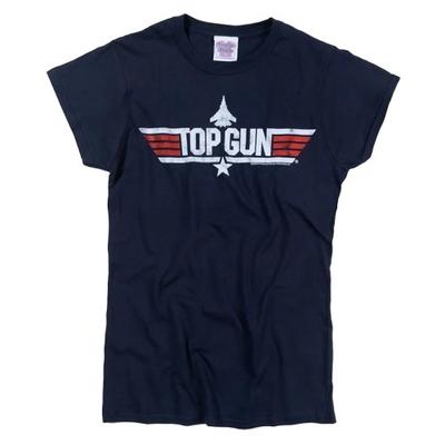 Womens/Ladies Charlie Back Print Fitted T-Shirt