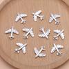 [Silver Airplane Pendant] 10 Pieces of Silver Airplane Pendant | Airplane Pendant, Used for Jewelry Making DIY Handmade Necklace