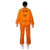 Suicide Squad Orange Prisoner Overalls Jumpsuits Prison Uniforms Fashion
