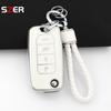 Fashion Tpu Key Case Cover For Jeep Renegade Compass     4 Buttons Remote Fob Protection Folding Keychain Holder