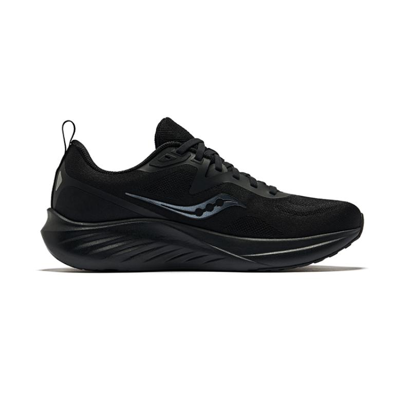 Saucony Lancer Low-Top Everyday Cushion Comfortable Running Shoes Unisex White Black Blue Saucony S28226-2