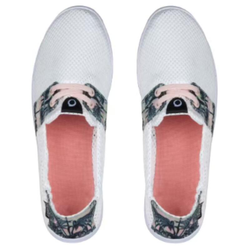 Decathlon Areeta Exotic Shock-Absorbing Abrasion Resistant Low-Top Lifestyle Casual Shoes Women's Off-White