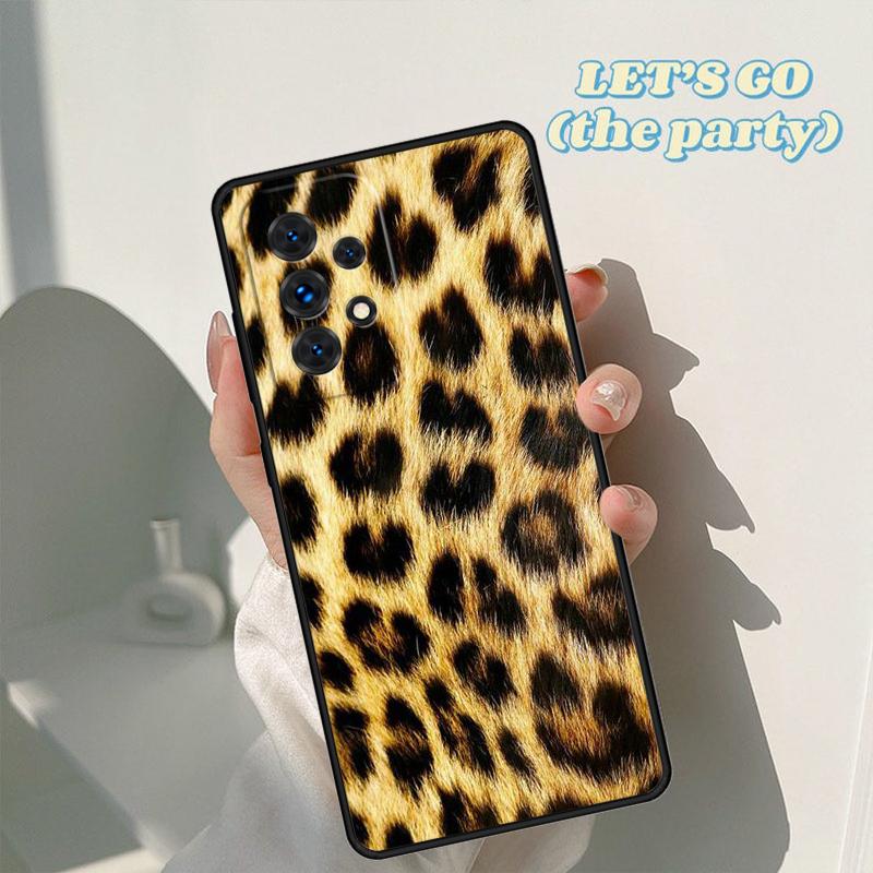 Wild Cat Cheetah Leopard Phone Case For Samsung Galaxy A42 A31 A40 A51 A71 A32 A80 A91 A52 A72 A73 A20e A50 A70 A11 A12 Cover
