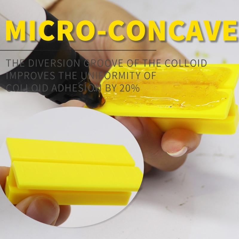 4 Peças Ferramenta de Remoção de Amassados Puxador de Amassados Colas Folha Ferramenta de Manutenção Automotiva Folha de Puxar para Remoção de Amassados Ferramenta de Reparo de Amassados