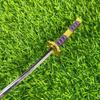 10inch Red Roronoa Zoro Katana Metal Anime Zoro Sword Real Size Japanese Katana Iron Ninja Knife Original Samurai Sabre Gift