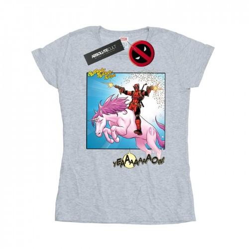 

Marvel Womens/Ladies Deadpool Hey You Cotton T-Shirt XXL білий