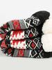 EIN PAAR Wadenlange Freizeitsocken Weihnachtssocken, Damen Herbst- und Winter-Haussocken, Schneesocken, verdickte Plüsch-Haussocken