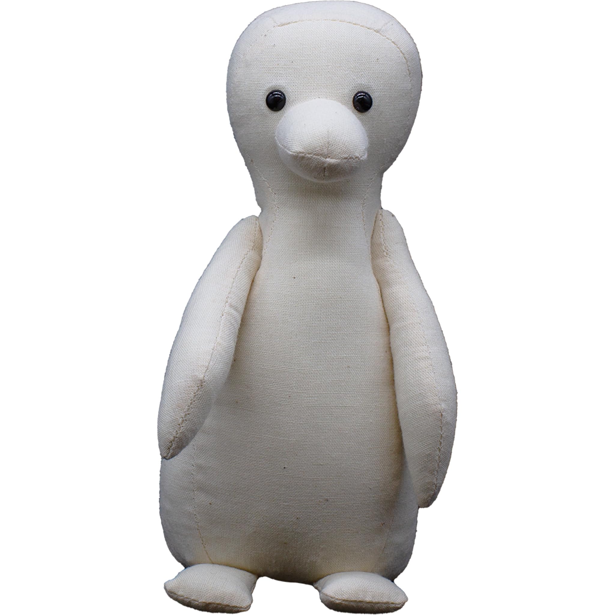 

Canvas Doll Penguin Medium 17x10x8cm (Suitable for writing, colored paper, gifts, art workshops, presents, get-well wishes, celebrations)