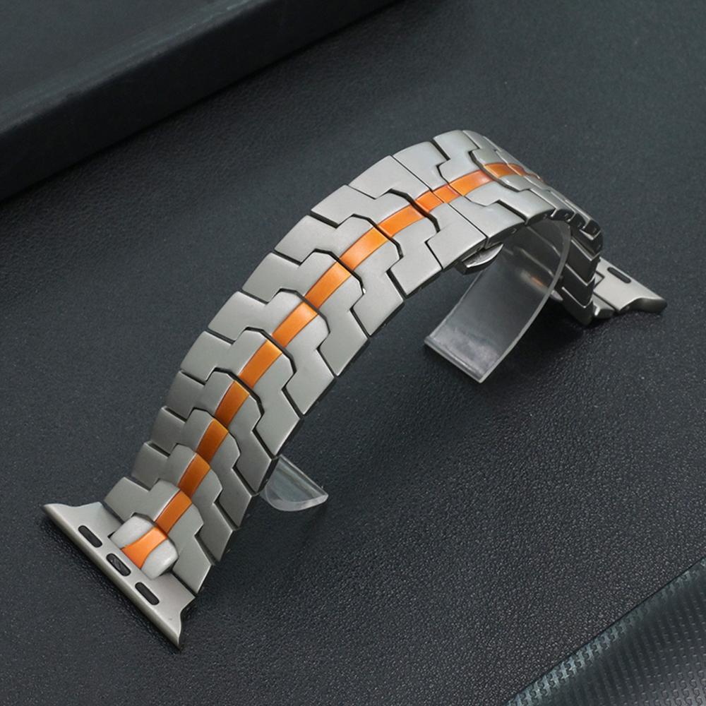 Stainless Steel Bracelet for Apple Watch Band Ultra 2 49mm Series 10 9 8 7 45mm 46mm Luxury Metal Strap for Iwatch 6 SE 5 4 44mm