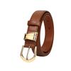 Stylish, Simple And Trendy Women'S Leather Belt Women'S Versatile High-End Pin Buckle Casual Jeans Belt Women'S