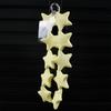 Coloful Silicone Star Rope Phone Chain Lanyard Charm Strap Wrist Beaded Hanging Cord Bracelet Keychain for CCD Camera Sweet Girl