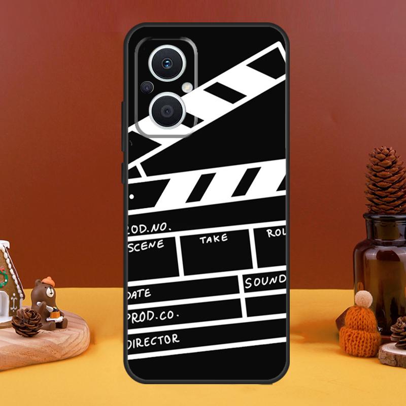 Film Clapperboard Case For OPPO Reno 4Z 5Z 8T 10 Pro 11 F 4 6 7 8 5 Lite OPPO Find X6 X5 Pro X2 X3 Lite Cover