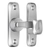 Aluminum Alloy Multi-Angle Safety Latch for Doors, 90°/180° Anti-Theft Design, Left & Right Compatible