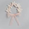 Bandeau Bébé en Dentelle Style Coréen - Design Cinq Pétales pour Nourrissons et Tout-Petits, Parfait pour les Photos et les Occasions Spéciales