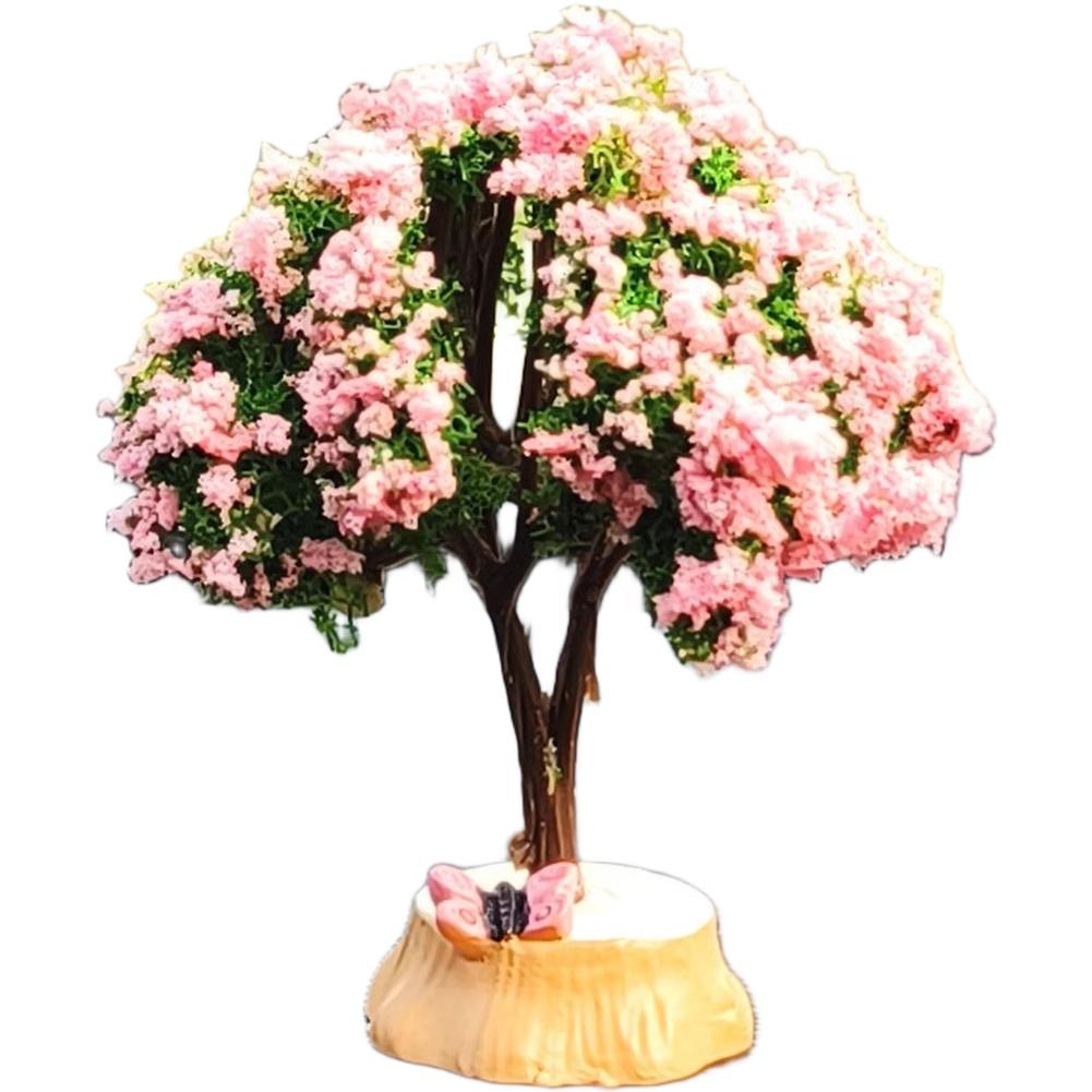 

Car dashboard decoration miniature tree shaped ornament artificial green plant plastic for indoor car interior