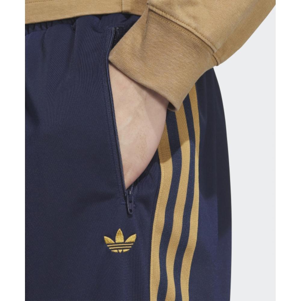 Adidas Bb Track Pants   Navy Orange Jd5264