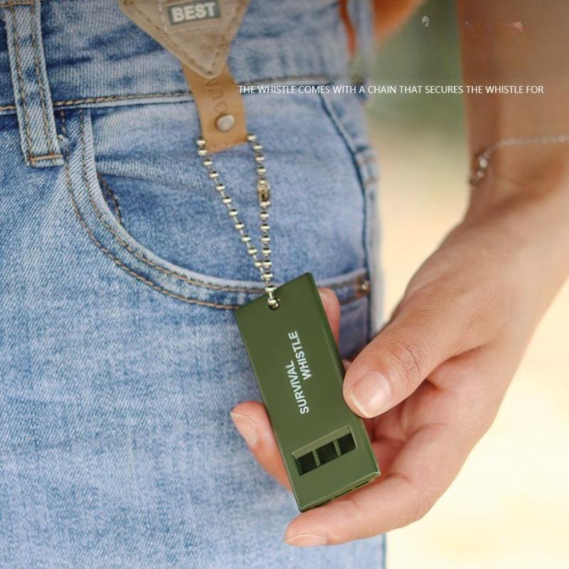 Three Frequency Outdoor Survival Whistle Life-savingwhistle Firstaidwhistle High-frequency Highfrequencyearthquake Reliefwhistle