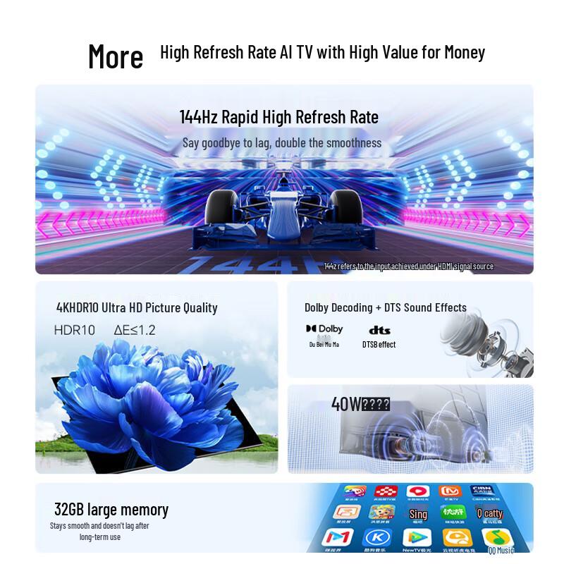 Coocaa Skyworth K3 2025 50-inch 4K Smart TV