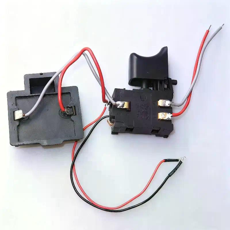 Einzelpack Akku-Bohrmaschine, Geschwindigkeitsregler-Abzugsschalter, DC 21-25V Druckschalter