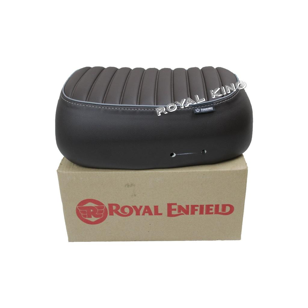 Royal Enfield "New Classic 350 Brown Touring Rider Seat & Passenger Seat"