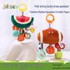 Jollybaby Stroller Hanging Toy - Baby Soothing & Colorful Pull-Along Ornament