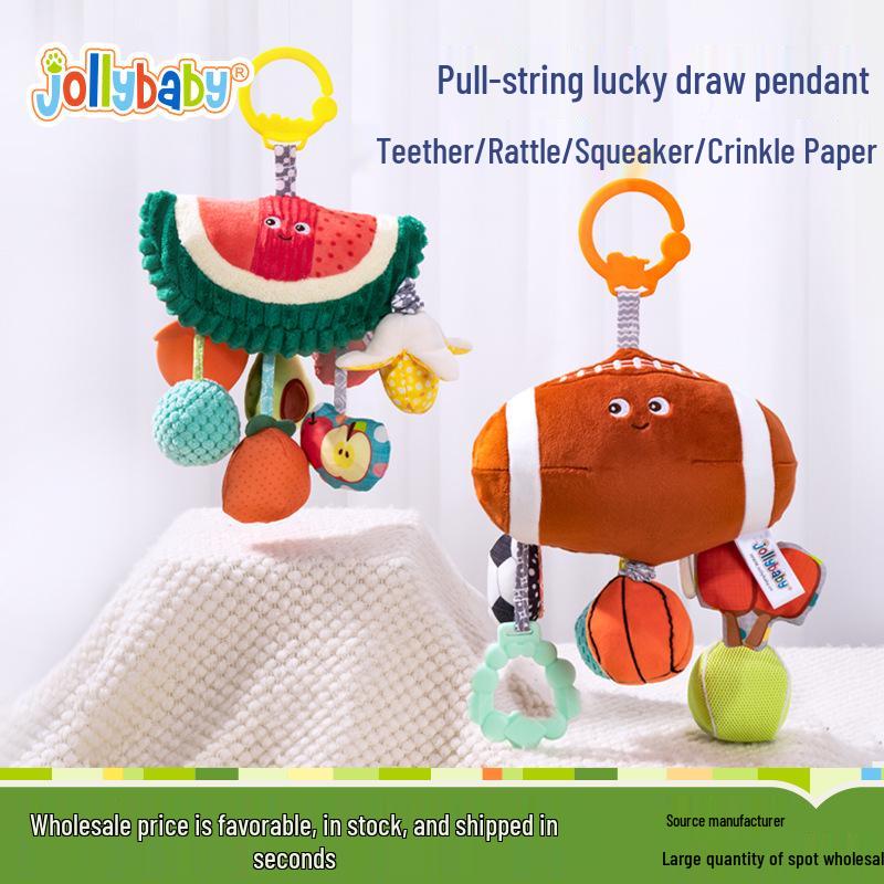 

Jollybaby Baby Stroller Pull-Along Soothing Ornament & Color Enlightenment Toy