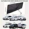 Adjustable Glass Sun Visor for All Vehicles - Portable Foldable Design, UV Protection Auto Parts, Durable Materialscar Organizer