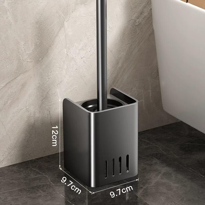 

Wall-Mounted Toilet Brush with Holder