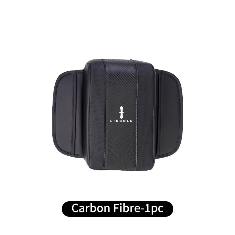 Car Armrest Box Booster Pad with Storage Bag Auto Accessories For Lincoln MKZ MKX Aviator Navigator Continental Corsair MKC MKT hpo0