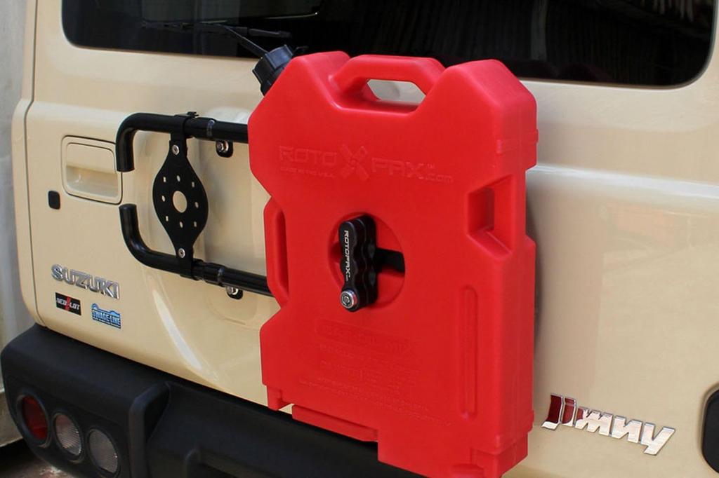 NEOPLOT Rear Carrier Multi-Mounting Bracket for RV RotopaX NPRX-M3 Multi-Mount Bar - 8 Hole Black