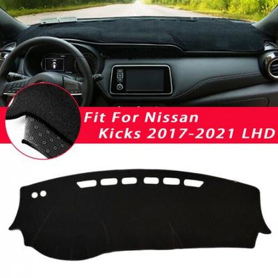 Dashboard DashMat Cover Pad Sun Protector For Nissan Kicks 2017-
